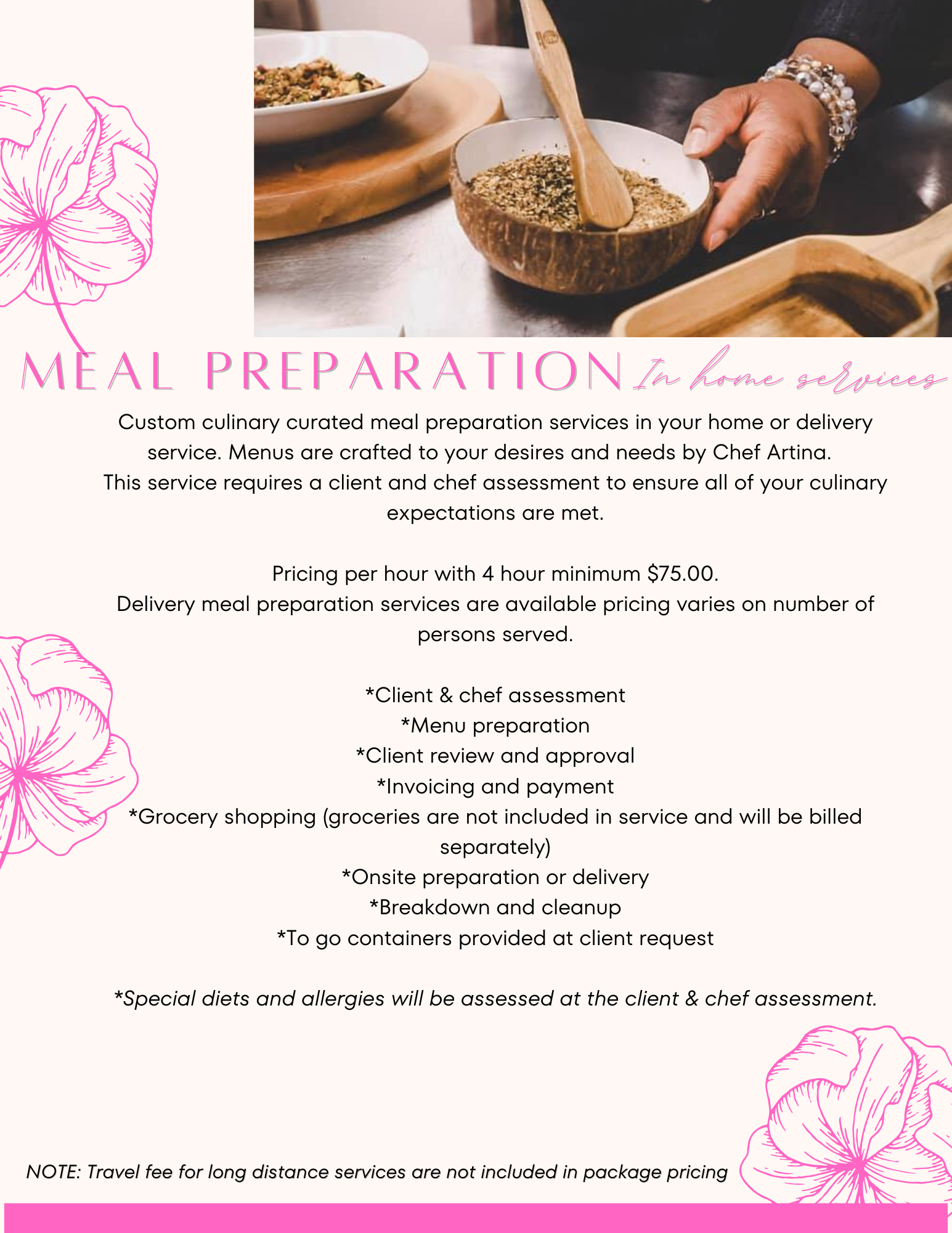 Meal Preparation